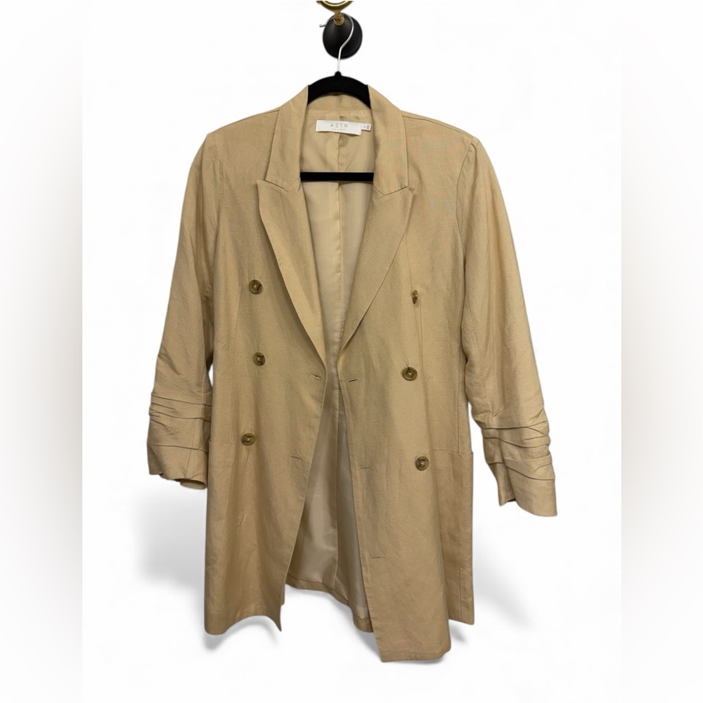 ASTR The Label Tan Blazer Size S